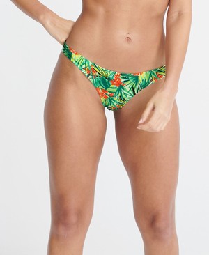 Superdry Neo Tropical Bikini Női Fürdőruha Zöld | ONTEK7512